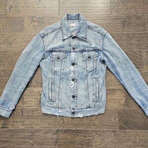 Abel Women's Light Wash Jean Jacket sz medium